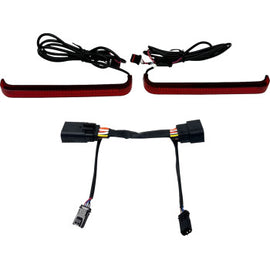 LED Saddlebag Light - Low-Profile - Red