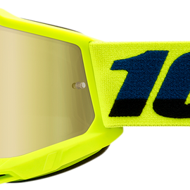 Youth Accuri 2 Goggles - Fluo Yellow - Gold Mirror