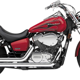 Streetrod Slashdown Exhaust - Chrome - with Bungs - M50/C50