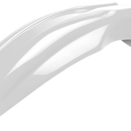 Universal Supermoto Front Fender - White