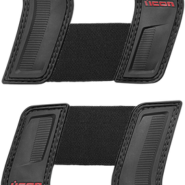 Field Armor Strykerâ„¢ Vest Waist Straps - Black/Red