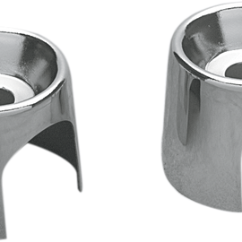 Upper Shock Bolt/Stud Cover - Chrome - '70-'86 FX/FL