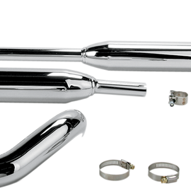 V-Star 650 Slashcut Mufflers