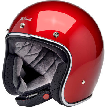 Casco Biltwell Bonanza - rojo cereza metalico