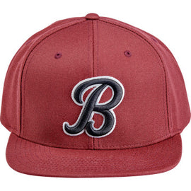 Gorra Biltwell Script B - granate