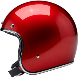 Casco Biltwell Bonanza - rojo cereza metalico