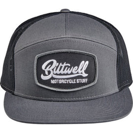 Gorra Biltwell Ridgecrest - gris/negro