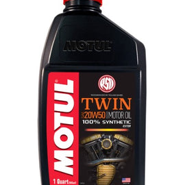 V-Twin Synthetic Oil - 20W-50 - 1 U.S. quart