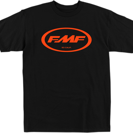 Fact Class T-Shirt - Black/Orange - Large