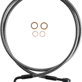 Brake Line - Front - 180°/90° - 50" - KARBONFIBR