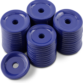 Support Plates - Blue - Round - 48 Pack