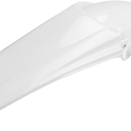 MX Rear Fender - White - YZ