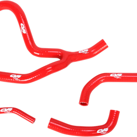 Radiator Hose Kit - Red - Y-Piece - Suzuki