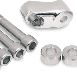 Turn Signal Mount Kit - 39/49 mm - Chrome