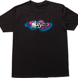 Retro Moose T-Shirt - Black - XL