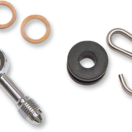 Brake Line Adapter - Chrome - Cross Country/Roads