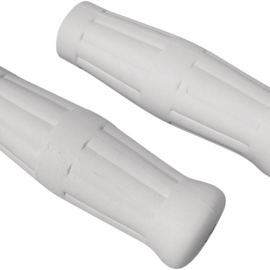 White Radial Rubber Grips