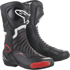 SMX-6 v2 Boots - Black/Red - US 9.5 / EU 44