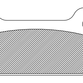 Organic Brake Pads - Touring1410