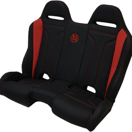 Performance Bench Seat - Black/Red