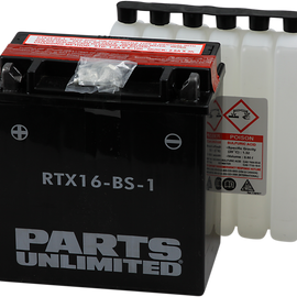 AGM Battery - YTX16-BS-1   .8 L