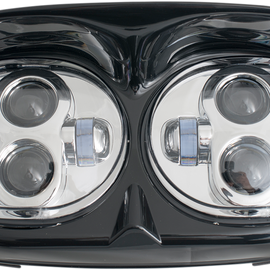 LED Headlight Assembly - Road Glide - Chrome