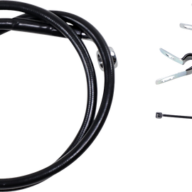Front Brake Line XL883 04-10 Black