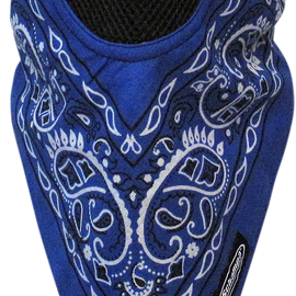 Face Mask - Facefit - Blue Paisley