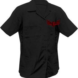 Crooked Piston Shirt - Black - Medium