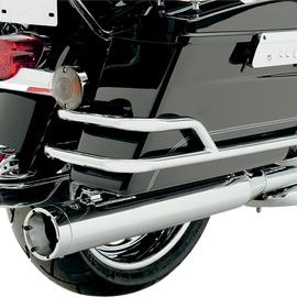 Monster Round Muffler for '95-'16 FL - Chrome