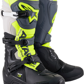 Tech 3 Boots - Black/Gray/Yellow Fluorescent - US 12