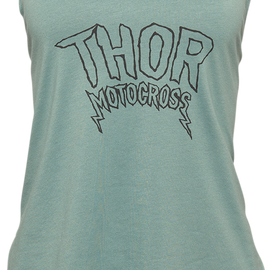 Women's Rocker Tank - Green - Large