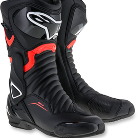 SMX-6 v2 Drystar® Boots - Black/Red - US 8 / EU 42