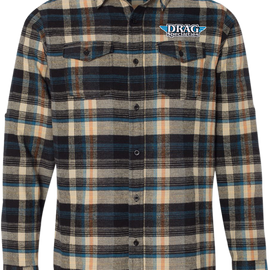 Drag Specialties Plaid Flannel Shirt - Large