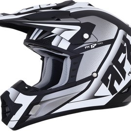 FX-17 Helmet - Force - Matte Black/White - 2XL