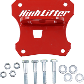 Rear Tow Hook - Red - 12mm - RZR