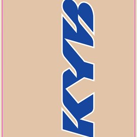 Upper Fork Decal - KYB - Blue