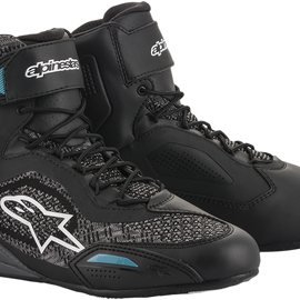 Stella Faster-3 Rideknit Shoes - Black/Teal - US 6