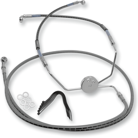 Stainless Steel Front Brake Line - 09-13 FL ABS