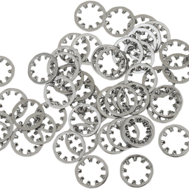 Chrome 1/4" Inside Star Washer