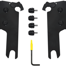 Road Warrior Mounting Kit - Black - FLHRS/XS