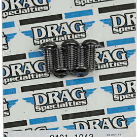 Bolt Kit Clutch Black/Chrome Torx