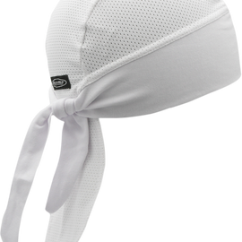 Wide Band Headwrap - White Mesh