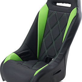 Extreme Seat - Big Diamond - Black/Green