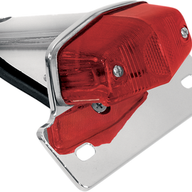 Taillight - Chrome Bracket - Red Lens