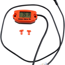 Universal Temperature Meter - Surface Mount - Orange - 10 mm