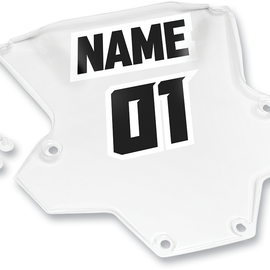 Sentinel XP-GP Number Plate - Clear