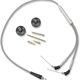 Carburetor Cable Cover - Black - Banshee