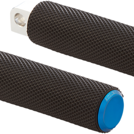 Posapies Pasajero Arlen Ness Knurled Azul FLDE