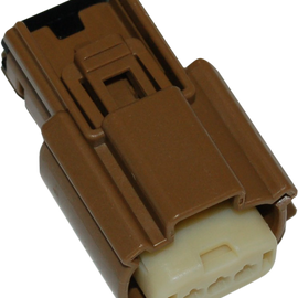 Molex MX 150 Connector - 3 Pin Female - Brown